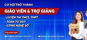 Cis Tuyển Dụng Trợ Giảng