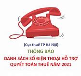 Số Điện Thoại Cục Thuế Doanh Nghiệp Lớn Hà Nội